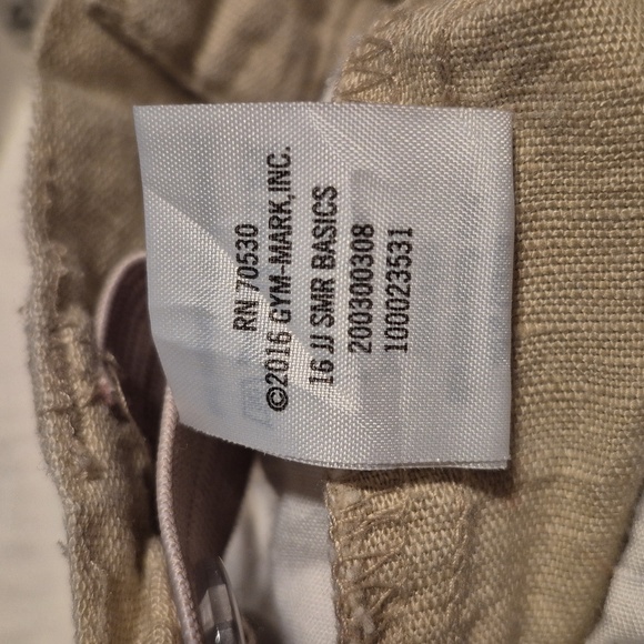 Janie and Jack boys 18 - 24 months tan convertible leg linen blend pants VGUC - Picture 6 of 8